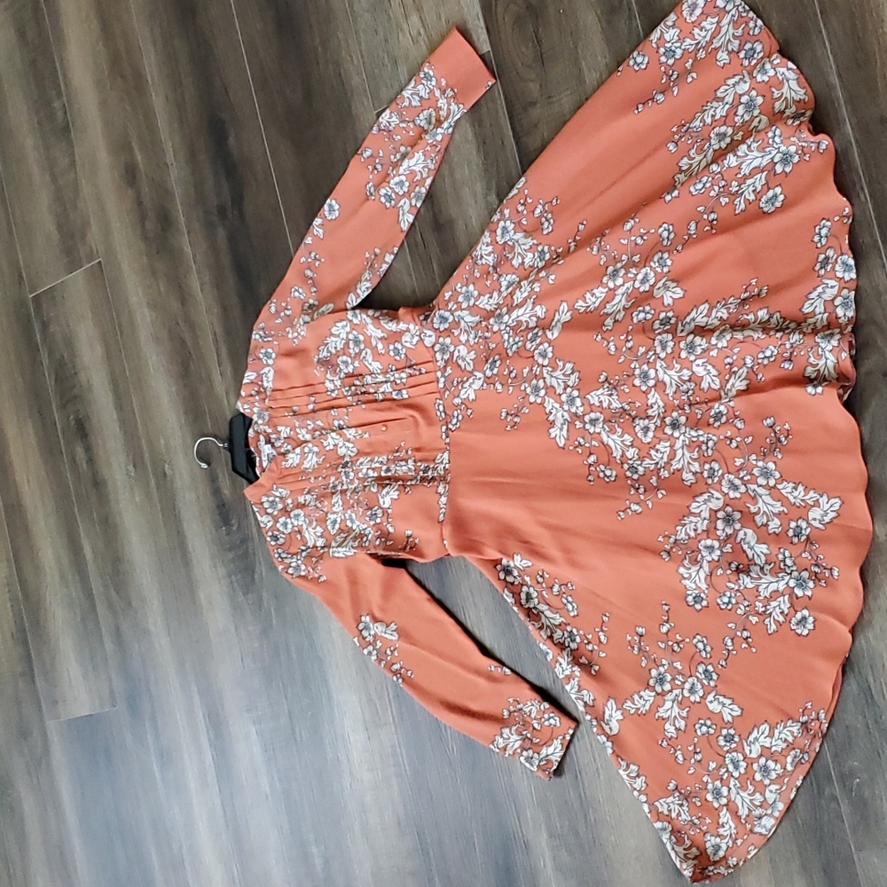 Orange dress
